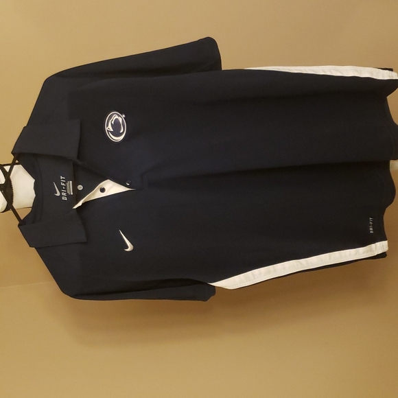 Nike Mens Penn State Dri Fit Polo Shirt 